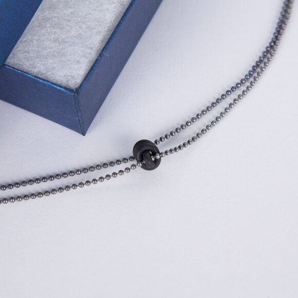 One of a Kind ART OF FACTORY Necklace Pendant with Nail Steampunk Punk Goth - Picture 6 of 8